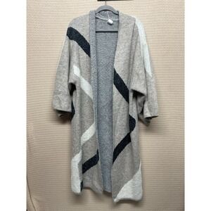 Anthropologie Akemi + Kin Antonio Duster Cardigan Sweater One Size In Neutrals